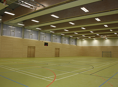Sporthalle der Polizei Aschersleben